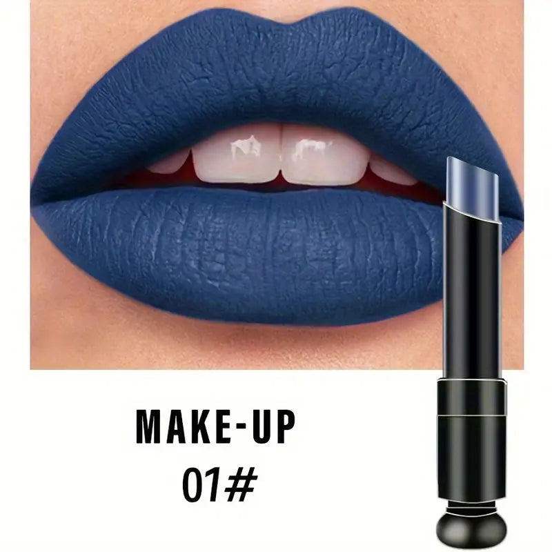 Blauer, nicht verschmierender, feuchtigkeitsspendender, wässriger Lipgloss