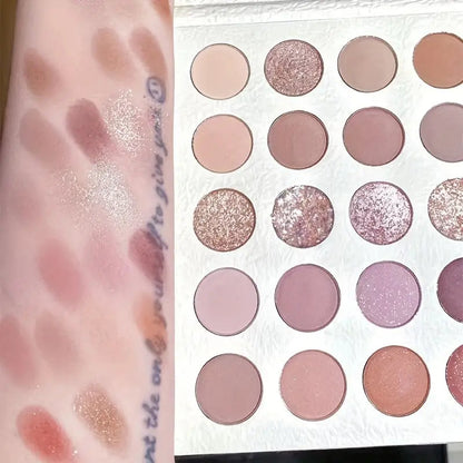 25-Farben-Cremige Lidschattenpalette