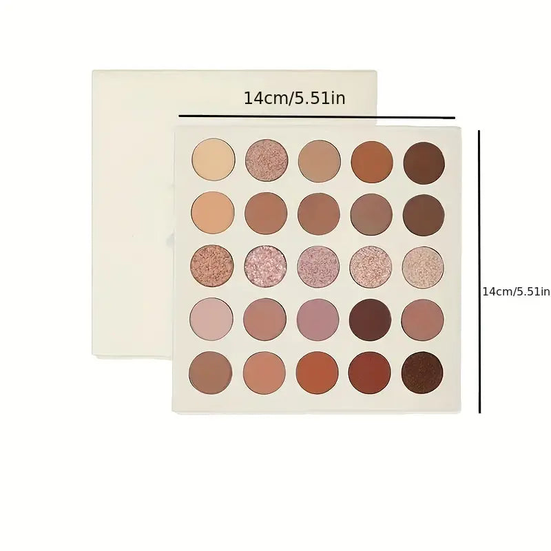25-Farben-Cremige Lidschattenpalette