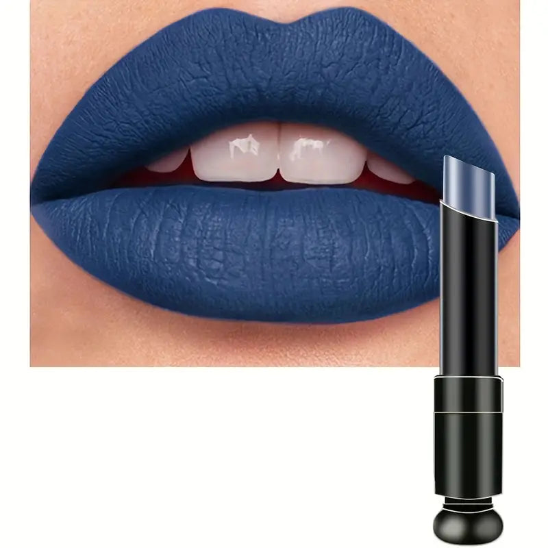 Blauer, nicht verschmierender, feuchtigkeitsspendender, wässriger Lipgloss
